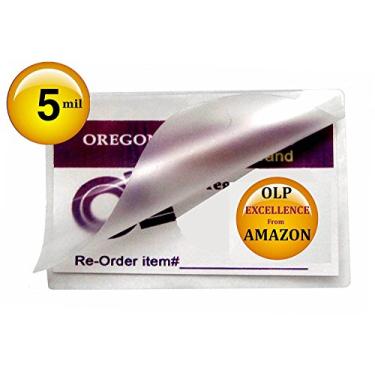 Imagem de Qtd. 500 Bolsas laminadoras de cartões de oração 2-3/4 x 4-1/2 Manga laminadora quente 5 milímetros