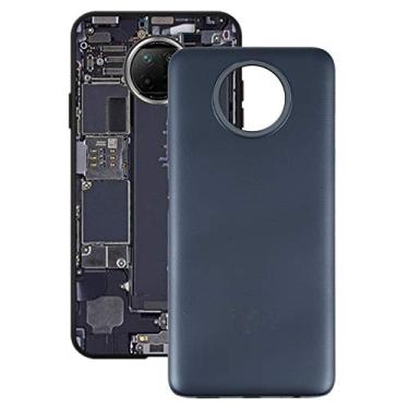 Imagem de HUANGYUNCHAO Acessórios telefônicos Tampa traseira da bateria original para Xiaomi Redmi Nota 9 5G / Redmi Nota 9T M2007J22G M2007J22C Substituição do telefone celular