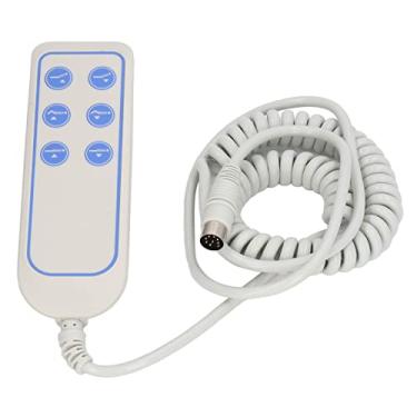 Imagem de Controlador de Recliner, Controle Manual de Recliner IP66 à prova d'água Controle Remoto de Leito de Elevação, Controlador de Leito de Elevação Controle Manual de Leito Hospitalar para Leito Doméstico