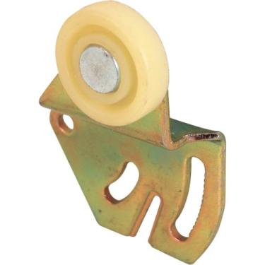 Imagem de Prime-Line Rolo de porta de armário Products N 6841, traseiro, deslocamento de 3/8 polegadas, roda de nylon de 7/8 polegadas, (pacote com 2)