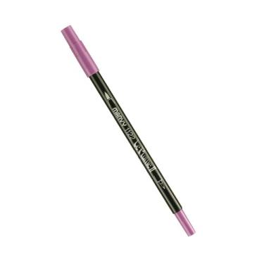 Imagem de UCHIDA Marcador de ponta extra fina Le Plume II Marvy com ponta dupla, materiais de arte, violeta claro