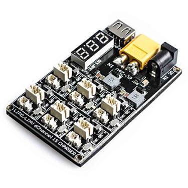 Imagem de AKK Placa de carregamento de bateria 1S LiPo LiHV Micro JST 1.25 e JST-PH 2.0 2-6S Entrada LiPo Carregador de drone para bateria Blade Inductrix Tiny Whoop