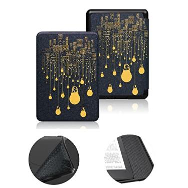 Imagem de Capa macia para Kindle (11ª geração) - Versão 2022 - Não serve para Kindle de 10ª geração ou Kindle Paperwhite de 11ª geração) - Capa à prova d'água com hibernação e ativação automática