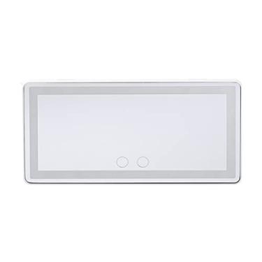 Imagem de Qudai Espelho de vaidade para carro SunVisor - Espelho de maquiagem com luz LED recarregável para todos os carros - Espelho universal para carro Sun Visor - Acessórios inovadores para espelho de carro