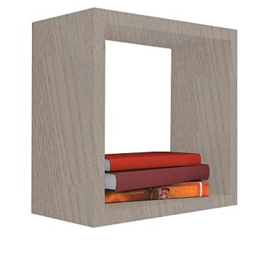 Imagem de NICHO DECORATIVO TROVARELLI 50X50X15 CM MADEIRADO