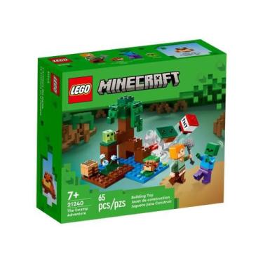 Imagem de Minecraft A Aventura No Pantano 65 Peças 21240 - Lego