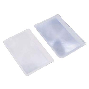 Imagem de Lentes de ampliação de PVC 12 peças 85 x 55 mm Lupa de folha para leitura