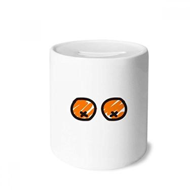 Imagem de DIYthinker Just Oranges desenho divertido laranja caixa de dinheiro caixa de cerâmica porta-moedas presente de cofrinho