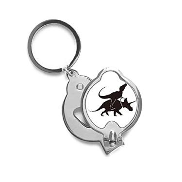 Imagem de Cortador de unhas de corrida de rédeas de cavalo, tesoura de aço inoxidável