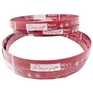 Imagem de Lâminas de serra de fita para corte de carne 78 x 5/8 x 4TPI (pacote com 2) 198 cm de comprimento x 1,5 cm de largura x 0,022 de espessura x 4 lâminas de serra de fita TPI para cortar ossos e carne