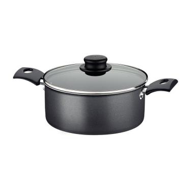 Imagem de Caçarola Turim Alumínio Antiaderente Chumbo 18cm 2,0l Ptc1 - Tramontina 20261618