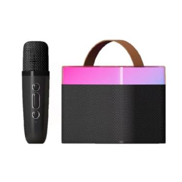 Imagem de Caixinha De Som Multimídia Karaokê 10w Bluetooth Portátil Usb Sd (Preto)