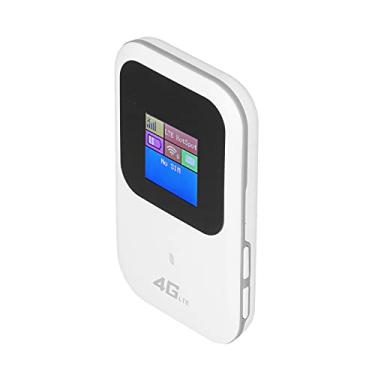 Imagem de Mobile Hotspot Roteador 4G LTE Roteador WiFi de Viagem de Velocidade de 150 Mbps Com Suporte para Tela LCD B1 B3 B5 B38 B39 B40 B41 Banda de Rede Crie Sua WLAN para Desktop,