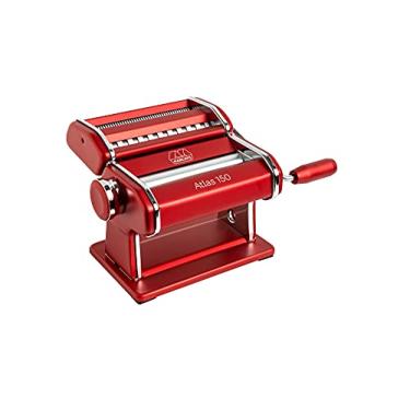 Imagem de Atlas 150 - Máquina para Macarrão 3 Tipos de Massas Marcato Vermelho
