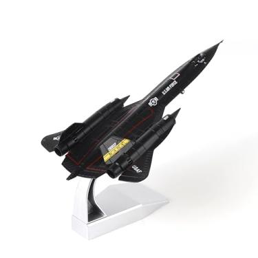 Imagem de NUOTIE 1/144 SR-71 Blackbird Diecast Metal Aeronave Modelo Kit Pré-construir Réplica Militar Para Exibição Coleção ou Presente