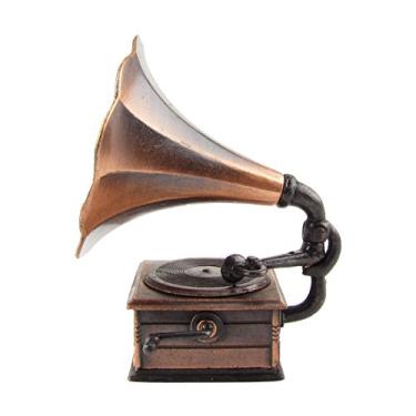 Imagem de Treasure Gurus 1:12 Scale Miniature Phonograph Dollhouse Accessory Gramophone Pencil Sharpener