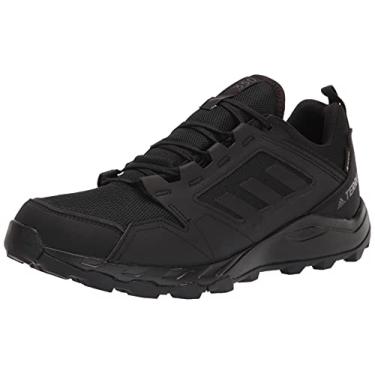 Imagem de adidas Tênis de corrida masculino Terrex Agravic Tr Gore-FEX, Preto/Preto/Cinza, 10