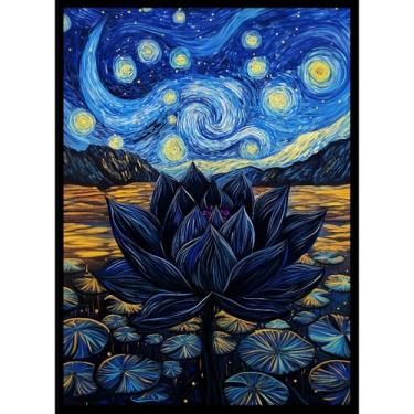 Imagem de (Starry Starry Black Lotus) - 100ct Matte TCG/MTG Card Art Sleeves