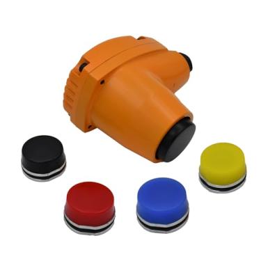 Imagem de Mini martelo pneumático com ponta dura, martelo de batida pneumático portátil automático com ponta rígida, martelo de plástico com 4 níveis de dureza