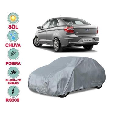 Imagem de Capa cobrir carro Ford Ka Sedan 100% Impermeável Proteção Total Bezzte
