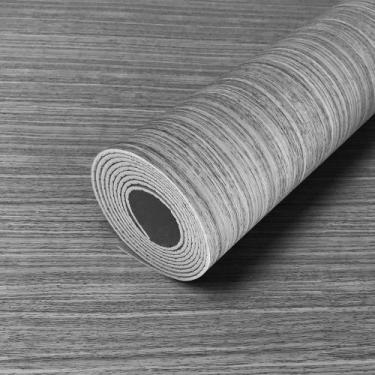 Imagem de Kit 3 Unidades Placa Adesiva Flexível para Parede Madeira Teca Cinza 6