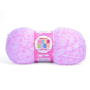 Imagem de Lã Mais Bebê Cores Círculo 100g - Circulo, 9088 Penelope