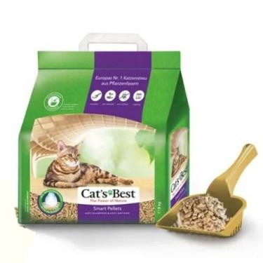 Imagem de Granulado Higiênico para Gatos de fibras vegetais Cat's Best Smart Pel