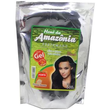 Imagem de Henê Da Amazônia Em Gel Preto Forte 500g - Divina Dama