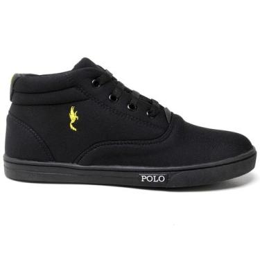 Imagem de Sapatênis Infantil Masculino Botinha Tenis Cano Medio Kids - Polo Blu,