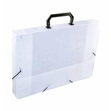 Imagem de Maleta pvc 4cm com fecho oficio mc40 tr / un / plascony