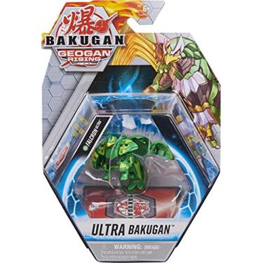 Imagem de Bakugan Ultra, Falcron, 3-inch Tall Geogan Rising Collectible Action Figure and Trading Card
