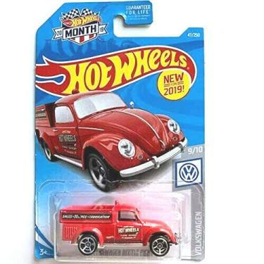 Imagem de DieCast Hot Wheels '49 Volkswagens Beetle Pickup, 2019 Month Card 47/250 (Red)