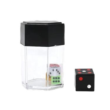 Imagem de MOMOMAGE Dice Bomb Magic Tricks Explode Explosion Dice Magic Props for Magicians Close up Street Illusions Gimmicks Mentalism Novelty Funny Toy (Multicolor)