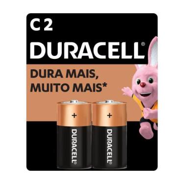Imagem de Pilha Duracell C Alcalina com 2 Unidades