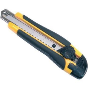 Imagem de Estilete 18MM ES218 PRETO/AMARELO Vonder