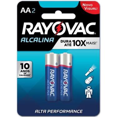 Imagem de Pilha AA Pequena Alcalina c/ 2un - Rayovac