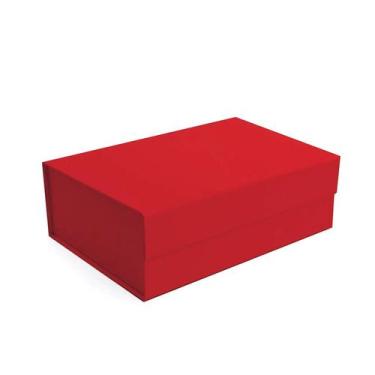 Imagem de Caixa de Papel Rígido Vermelha com Ímã - 1 unidade - Cromus - Rizzo, 3