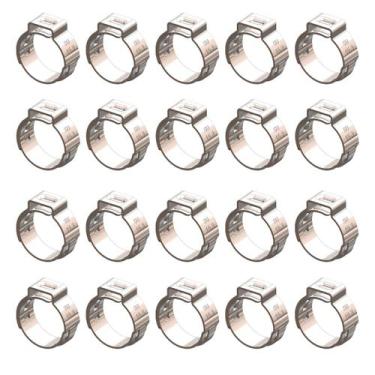 Imagem de Kit 20 Abraçadeira Aperto Radial 7x8,7 Fita 5mm Suprens
