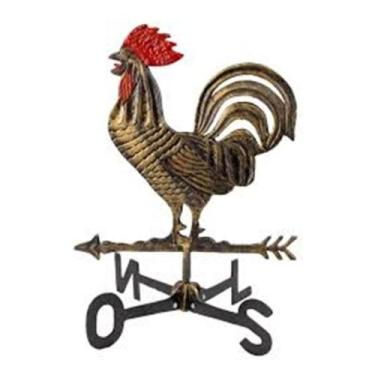Imagem de Galo Dos Ventos Grande Para Decoração Casa Sitio Fazenda - Decobremeta