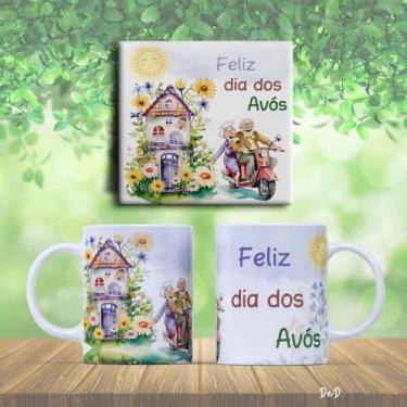 Imagem de Kit azulejo e 2 canecas avós 01 - Eliane/LiveSUb