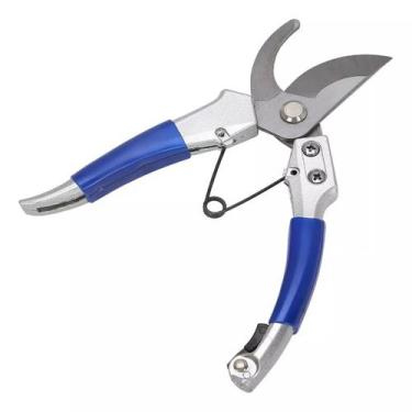 Imagem de Tesoura De Poda Com Trava 20 cm Para Jardinagem Profissional - Western