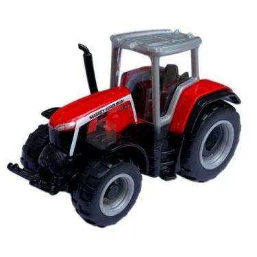Imagem de Miniatura Trator Massey Ferguson 8s 265 3 Pol Vermelho Maisto