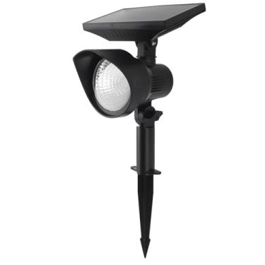 Imagem de Refletores Solares de Paisagem Com Iluminação Gradiente Colorida RGB, Luzes Externas à Prova d'água IP44 para Decoração de Jardim, Luzes de Parede Movidas a Energia Solar para