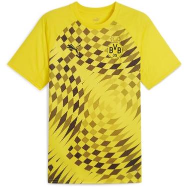 Imagem de Camisa Puma Borussia Dortmund Pré Jogo 2025 Amarela M