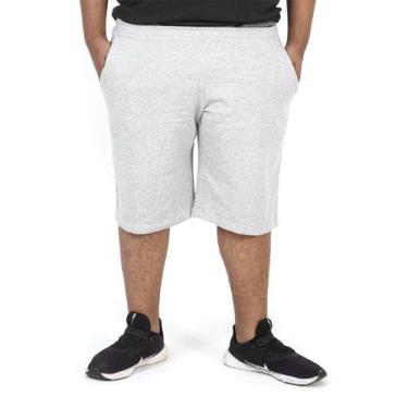 Imagem de Bermuda Shorts Masculino Moletinho Liso tamanho Grande - TechMalhas, G
