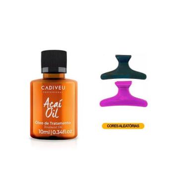 Imagem de Elixir Cabelo Seco Açaí Oil Cadiveu 10ml +2 Presilhas - Cadiveu Profes