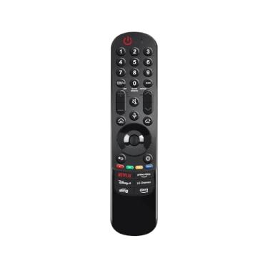 Imagem de MR23GA Controle de voz Maggic Remote Substituição para LG TV MR22GN com ponteiro e função de voz para LG 2018 a 2023 UHD OLED QNED NanoCell 4K 8K Smart TV OLED QNED NanoCell TV