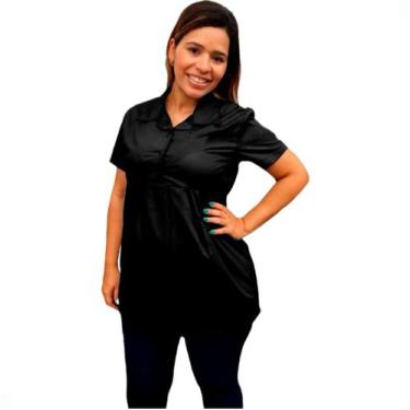 Imagem de Bata Gestante - Eb Confecção, Preto, XGG3