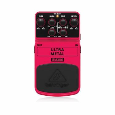 Imagem de Pedal de Distorção Para Guitarra ULTRA METAL UM300 - BEHRINGER