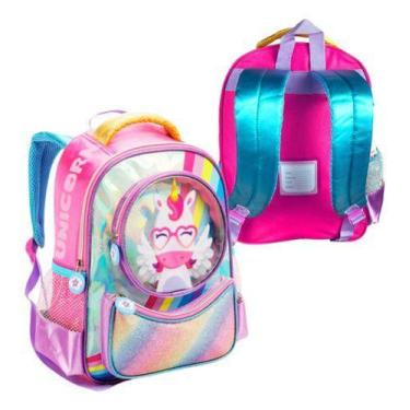 Imagem de Mochila Costas Escolar Infantil Menino E Menina Creche - DM ACESSÓRIOS